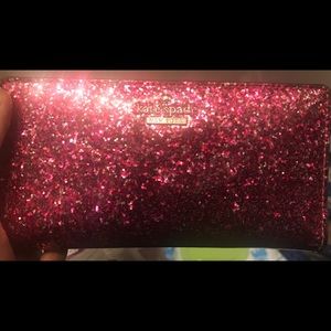 Kate spade glitter bug wallet
